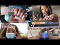 Prepare with me for vacation|hair/nails/etc.☂️🌊