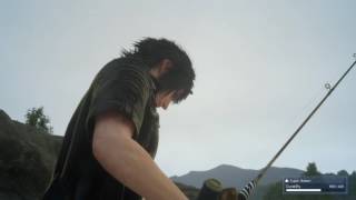 Final Fantasy XV - Reel Fishing with Prince Noctis