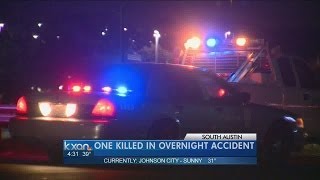 Overnight crash on I-35 leaves one person dead