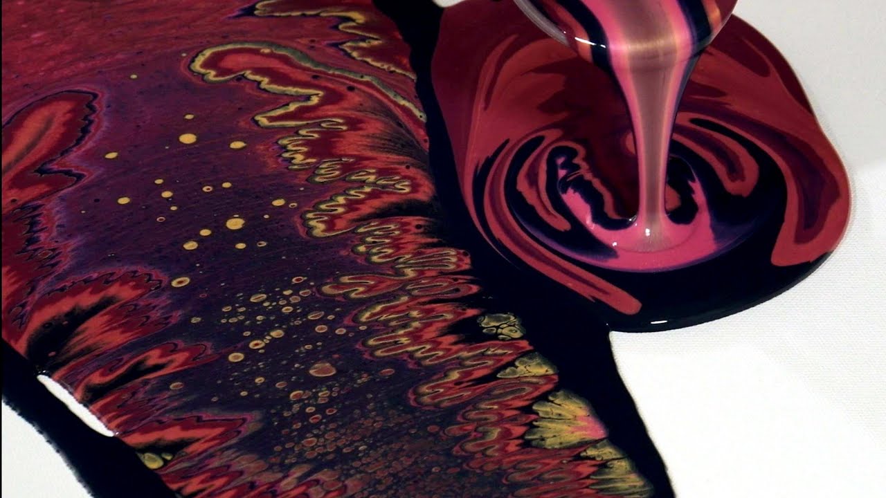 Tourmaline Opals 💎 Gorgeous 24x36 Fire Opal & Pink Tourmaline Wandering Straight Pour! WOW!