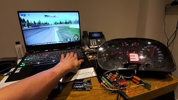 Golf MK4 Dashboard + Arduino + Simhub