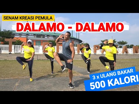 SENAM DJ DALAMO DALAMO 500 KALORI TERBAKAR | Senam kreasi bodyfitbybagus