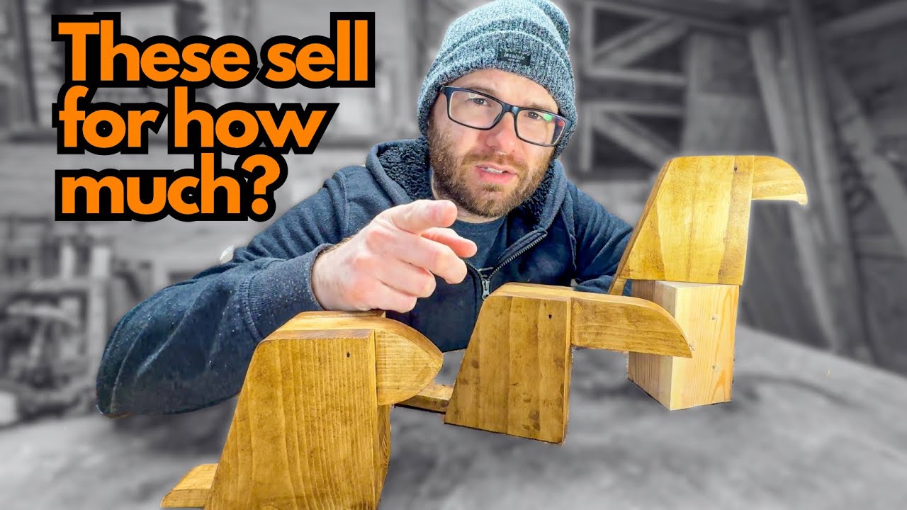 How I Built These Expensive Etsy Birds with Pallet Wood (Free Parrot Plan Included!)