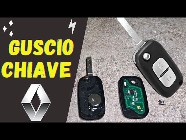 Chiave Flip Renault Master, Clio, Dacia Duster  - Renault flip key 