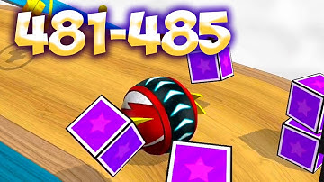 GOING BALLS - Gameplay Walkthrough Levels 481 to 485