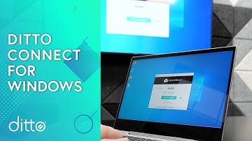 How to Screen Mirror Windows Devices with Ditto Connect