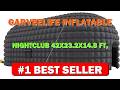 GarveeLife Inflatable Nightclub 42x23.2x14.8 Ft, Portable Blow Up Night Club Tent with - B0GMX17F3G