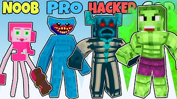 Merge Hero Craft Evolution - NOOB vs PRO vs HACKER vs GOD