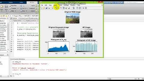 Histogram Equalization video