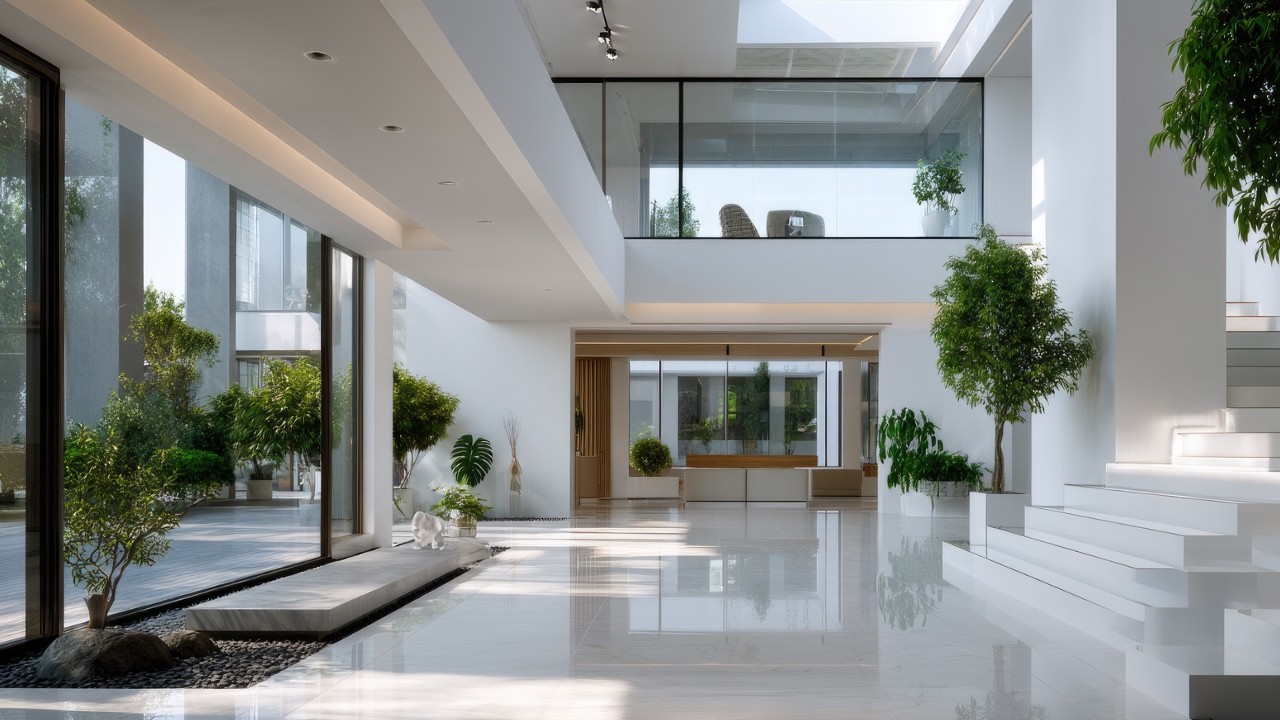 Современные архитектурные шедевры | Минималистичные дома с изысканной, спокойной и роскошной эсте...