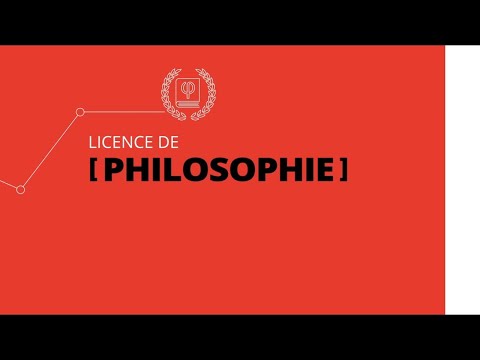 Licence de Philosophie