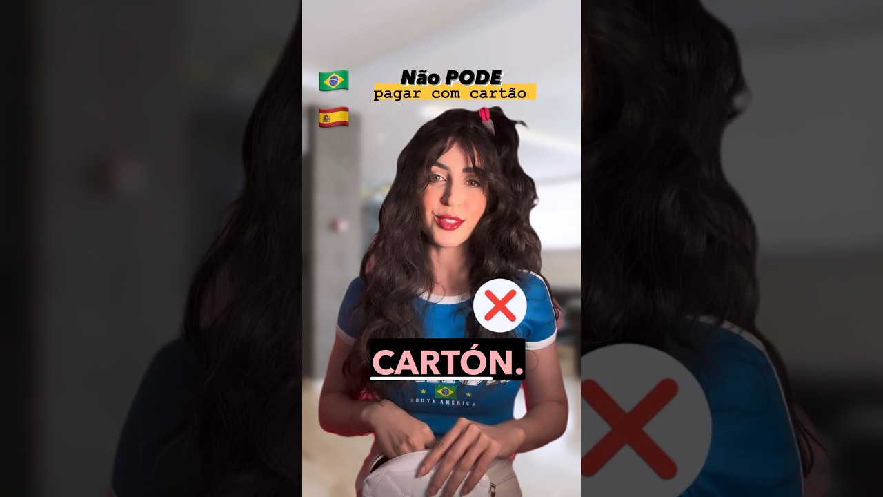 Cartón em espanhol: não é cartão!