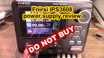 Fnirsi IPS3608 power supply review - serious issues