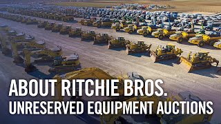 About Ritchie Bros. unreserved equipment auctions