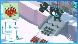Idle Siege: War simulator game‏ - ‏‏Gameplay walkthrough Part 1 (iOS, Android) screenshot 2
