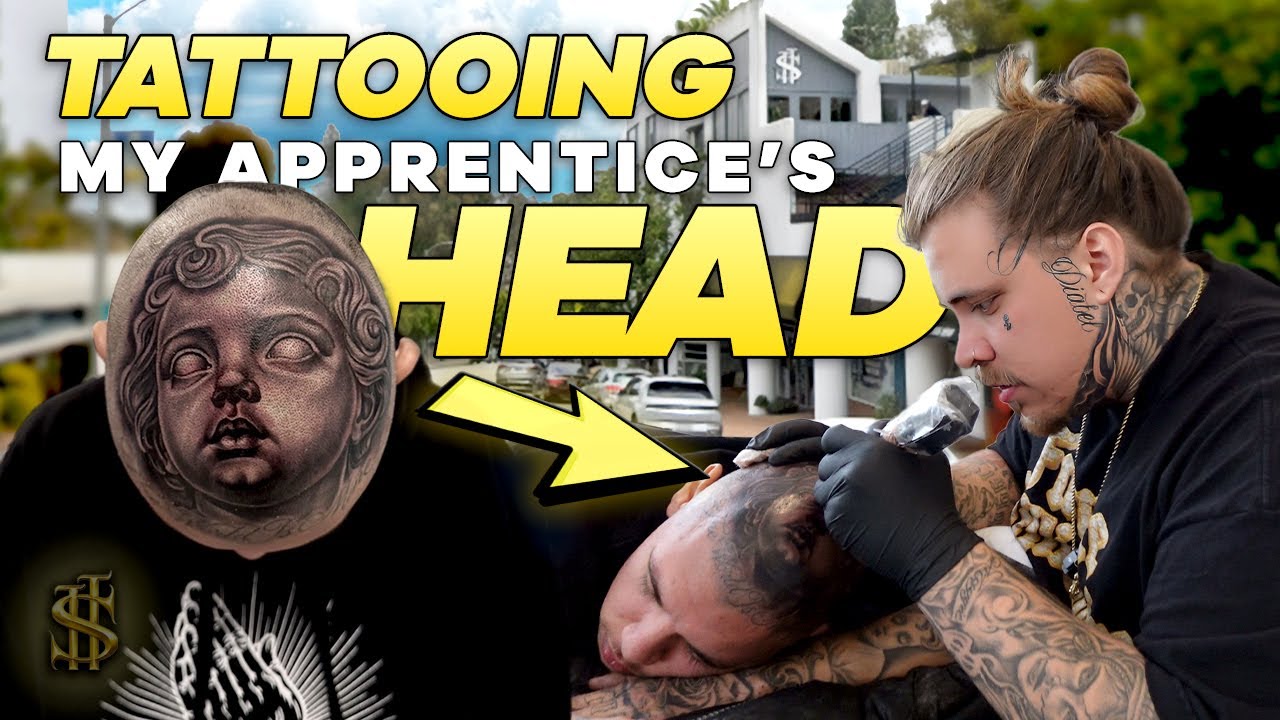 I TATTOOED MY APPRENTICE’S HEAD… HE ALMOST TAPPED OUT 😭