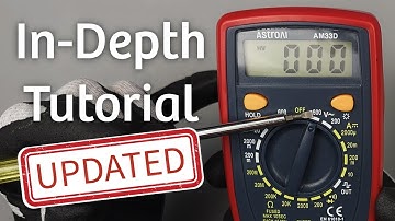 🛠️ BIJGEWERKT: Hoe de AstroAI AM33D digitale multimeter te gebruiken 🧰