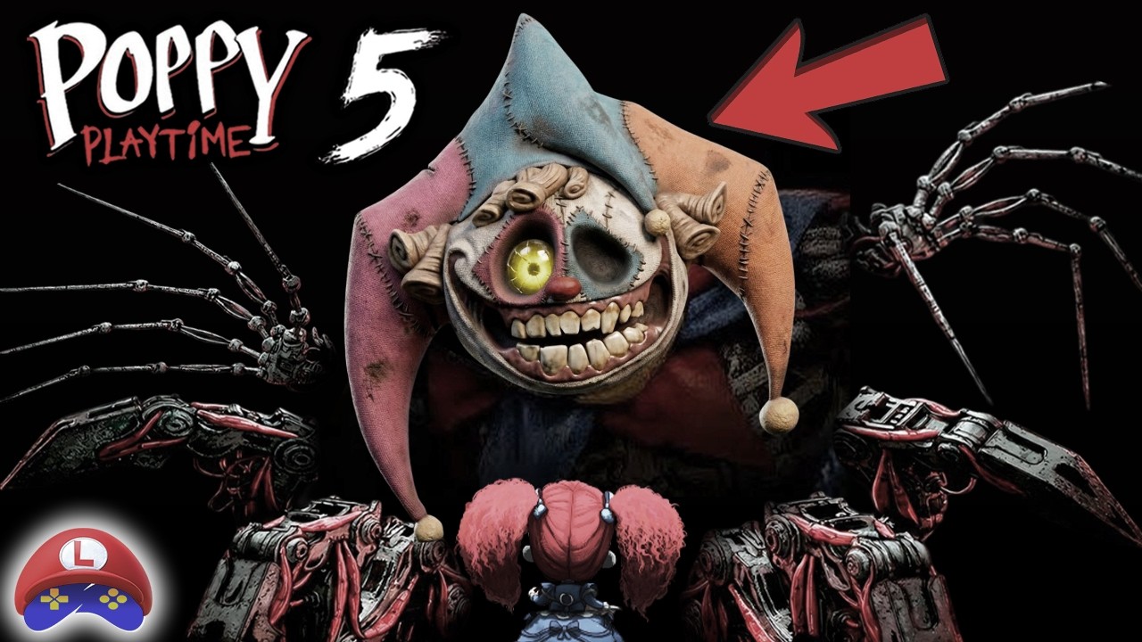 POPPY PLAYTIME Глава 5 - Новый официальный взгляд на прототип 1006... наконец-то показано его лицо