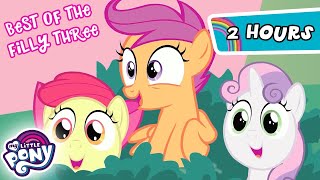 My Little Pony: Friendship is Magic | FILLY THREE | BEST Episodes | 2 Hours
