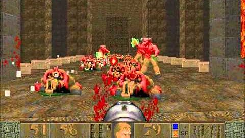 Doom 2 Slaughterfest 2012 Level 16 UV Max in 37:35 (2 boxes)