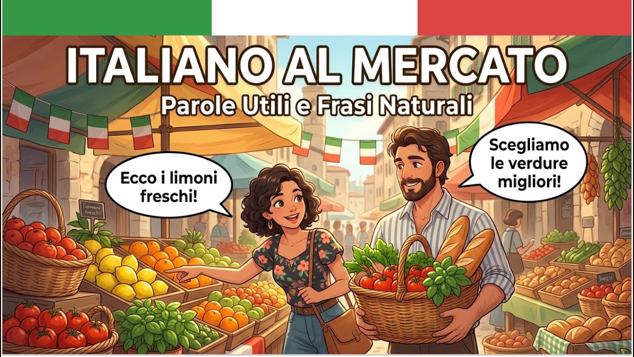 Impara l'italiano Podcast: Parlare delle abitudini della lista della spesa | Ascolto Italiano