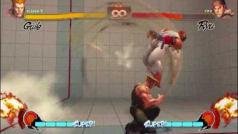 SF4 Guile Double Double Flash