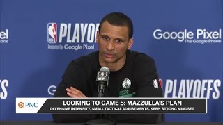 Joe Mazzulla Emphasizes Importance Of Celtics' Mindset Going Into Game 5