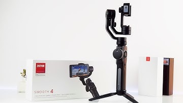 Zhiyun Smooth 4 gimbal unboxing and review