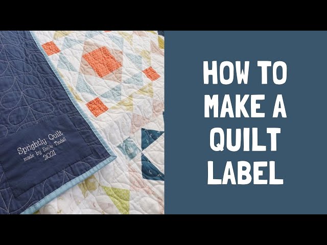 Creative Quilt Labels