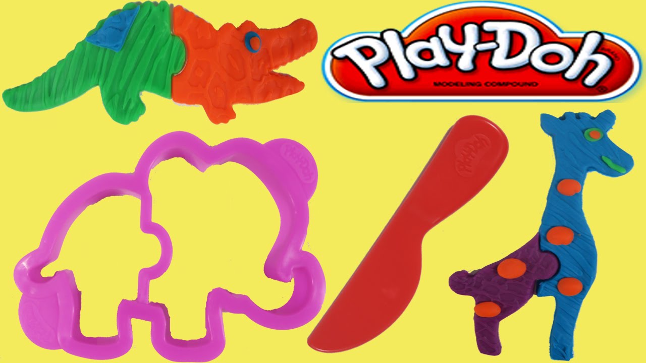 Play Doh Make 'n Mix Zoo Playset Create Animals with Playdough! YouTube