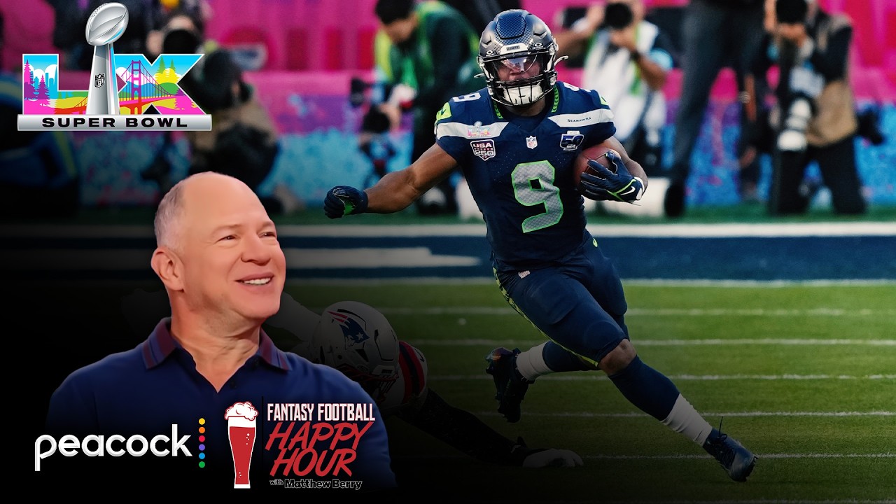 Super Bowl LX Reaction: Seahawks bottle up Drake Maye | Fantasy Football Happy Hour (FULL SHOW)