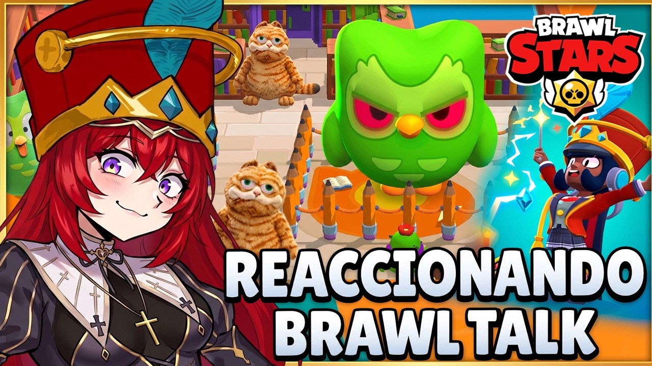 ❀【VTUBER】Reaccionando A LA BRAWL TALK (Nuevo Pase Y Jugando Con Subs) 🐧 | Brawl Stars◝(ᵔᗜᵔ)◜