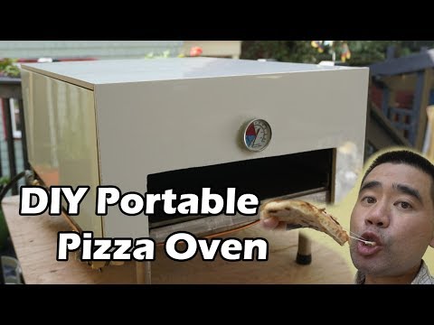 How to Make a Portable Pizza Oven - Propane Powered
