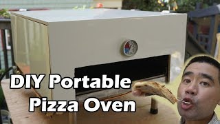 How to Make a Portable Pizza Oven  Propane Powered