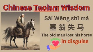 Learn Chinese Through Stories, Explore the Taoism wisdom, good luck, bad luck?! Blessing in disguise