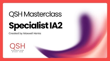 QCE Specialist Mathematics - IA2 Masterclass | Maxwell Hanks
