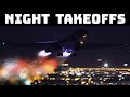 Night Takeoffs Fighters Bombers and Support Aircraft
