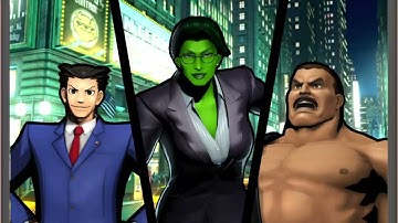 Requested ULTIMATE MARVEL VS. CAPCOM 3 Phoenix Wright/She-Hulk/Haggar Arcade Gameplay