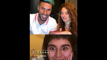 ردة فعل رغدة عندما حاول ريضا الوهابي تقبيل يدها Raghda K Reda El Wahabi 