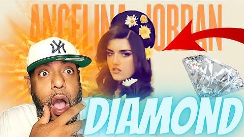 FIRST TIME LISTEN | Angelina Jordan - Diamond (Visualizer) | REACTION!!!!!