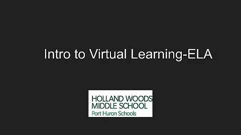 Intro to 1st week of virtual