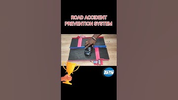Inspire Award Science Project || Road Accident Prevention || School Project || Science project