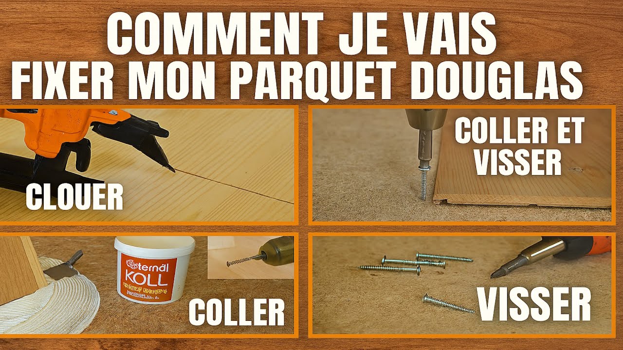 232 Ma maison en A autonome (206/300) Comment fixer mon futur plancher en bois ?