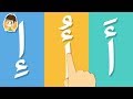 تعلّم قراءة الحروف العربية بالحركات الثلاث, الفتحة, الضمة و الكسرة | تعليم القراءة للاطفال (ا, ب, ت)