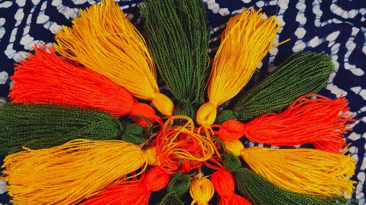 How to Make Tassel DIY /Quick & Easy Yarn Tassel DIY -Basic Diy Craft ...
