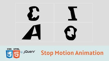 Stop Motion Animation using HTML, CSS and jQuery