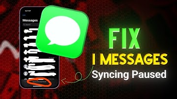 How to Fix Syncing Paused on iPhone iOS iMessage setting