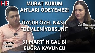 MURAT KURUM AH'LARI ÖDEYEMEZ! ÖZGÜR ÖZEL NASIL "DEM"LENİYORSUN... 31 MART'IN GALİBİ BUĞRA KAVUNCU