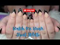 Watch Me Work: Nail Art | Short Stiletto | Fill &amp; Redesign | 76