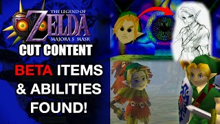 Beta Items and Abilities of Majora's Mask | Zelda Cut Content